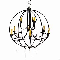 люстра-клетка otis серебро в Сочи