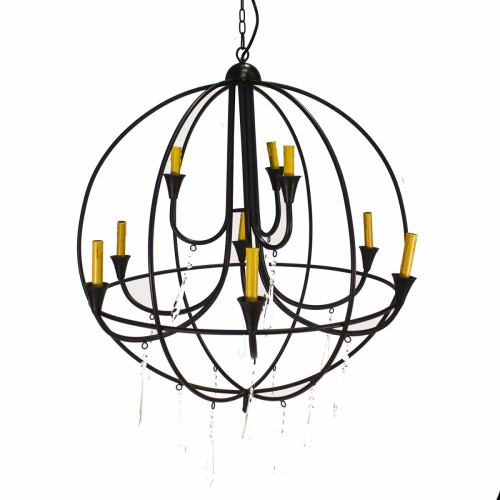 люстра-клетка otis серебро в Сочи