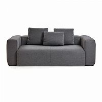 диван blok sofa 3 темно-серый от la forma (ex julia grup) в Сочи