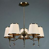 подвесная люстра brizzi alora ma01625ca/005 bronze cream в Сочи