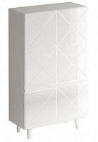 шкаф kristal с узором белый в Сочи