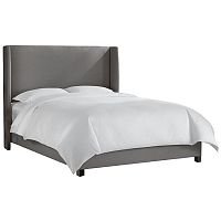 кровать двуспальная 160х200 серая kelly в Сочи