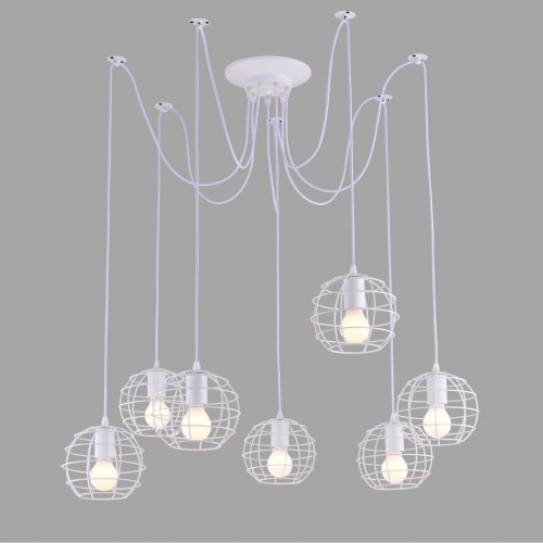 подвесная люстра arte lamp a1110sp-7wh в Сочи