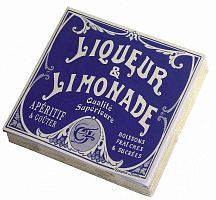 салфетки ликер и лимонад шт.(бумага,хсм) comptoir de famille в Сочи