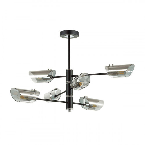 потолочная люстра lumion nolan 4402/6c дымчатая в Сочи