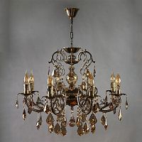 подвесная люстра ambiente alicante 8888/8 pb honey leaf в Сочи