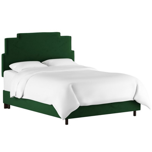 кровать двуспальная 180х200 зеленая paxton emerald velvet в Сочи