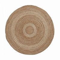 ковер samy carpet jute round 100 светло-серый aa1255fn14 от la forma (ex julia grup) в Сочи