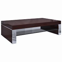 столик журнальный low silver brown коричневый, серый в Сочи