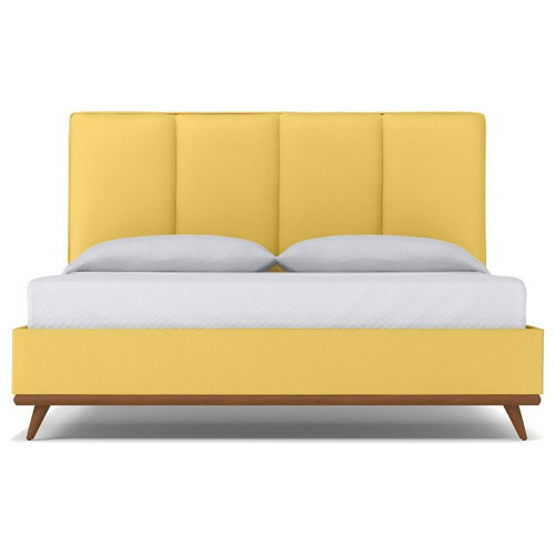 кровать двуспальная 180х200 желтая carter gold в Сочи