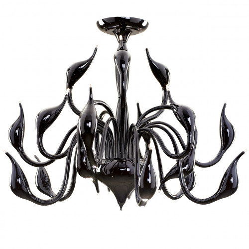 потолочная люстра lightstar cigno collo bk 751187 в Сочи