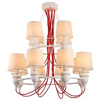 подвесная люстра arte lamp sergio a3325lm-8-4wh в Сочи