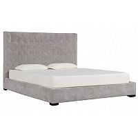 кровать двуспальная 160х200 серая nevada grey в Сочи