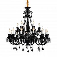 подвесная люстра omnilux crocefisso oml-87003-18 черная в Сочи