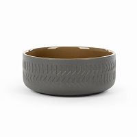 тарелка tactile диаметр 15 темно-серый в Сочи