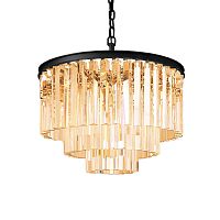 подвесной светильник odeon 6 black/amber от delight collection в Сочи