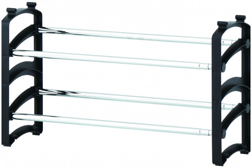 этажерка для обуви unistor duo двух ярусная раздвижная. полка-подставка для обуви в Сочи