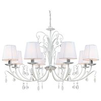 подвесная люстра arte lamp romana snow a1743lm-8wh в Сочи