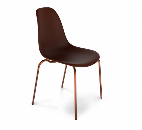 стул dsr коричневый s30 (eames style) в Сочи