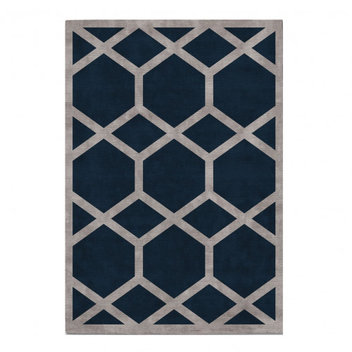 ковер ahston blue 240x340 синий в Сочи