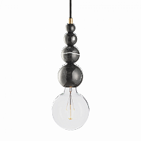 подвесной светильник marmor slipp nero brass в Сочи