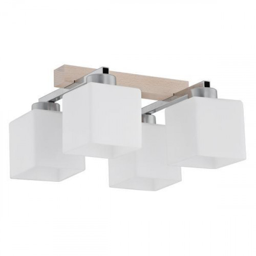 потолочная люстра tk lighting 282 toni 4 бежевая в Сочи
