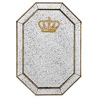 зеркало состаренное восьмиугольное с короной crown в Сочи