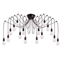 подвесная люстра loft it spider loft1162b/16 черная в Сочи