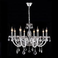 подвесная люстра crystal lux glamour sp-pl8 белая в Сочи