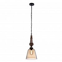 подвесной светильник crystal lux deco sp1 a amber в Сочи