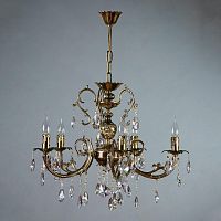 подвесная люстра ambiente alicante 8888/5 pb tear drop в Сочи