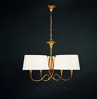подвесная люстра mantra paola painted gold 3540 в Сочи
