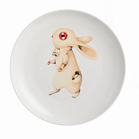 тарелка сумасшедший кролик с часами в Сочи