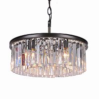 подвесной светильник odeon 6b/p black/clear от delight collection в Сочи
