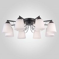 потолочная люстра eurosvet campana 70094/8 черный в Сочи