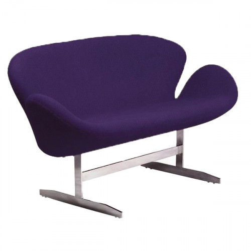 диван swan sofa прямой фиолетовый в Сочи