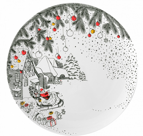 блюдо сервировочное happy new year в Сочи