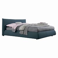 кровать двуспальная 180х200 голубая pillow fit в Сочи