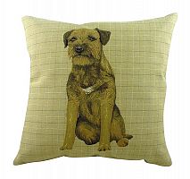 подушка с фото бордер терьера border terrier в Сочи