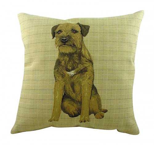 подушка с фото бордер терьера border terrier в Сочи