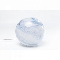 лампа настольная elements голубая в форме шара в Сочи