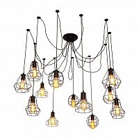 подвесная люстра arte lamp a4051sp-12bk в Сочи