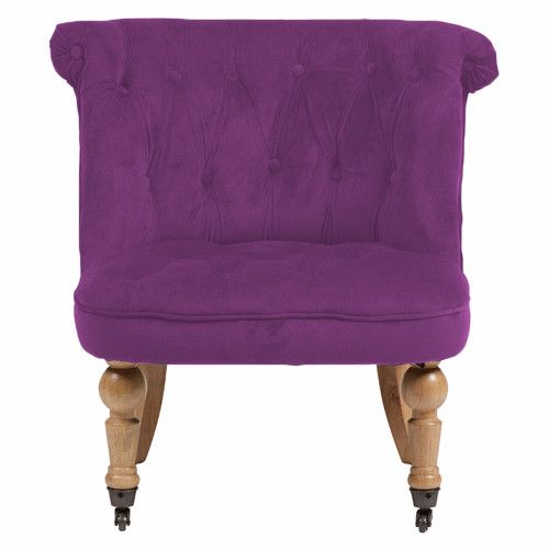 кресло amelie french country chair фиолетовое в Сочи