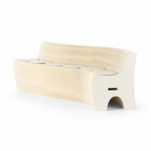 диван бумажный на 12 персон прямой бежевый в Сочи