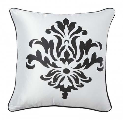 подушка с геральдическими лилиями fleur de lys ii white в Сочи