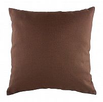 однотонная коричневая подушка brown в Сочи