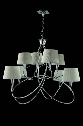 подвесная люстра mantra mara chrome - white 1654 в Сочи