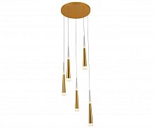 подвесная светодиодная люстра kink light рэй 6114-5a,33 в Сочи