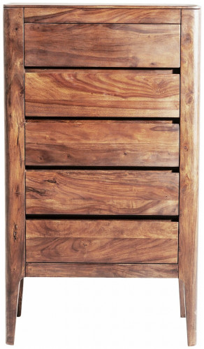 kare design комод высокий brooklyn nature, коллекция "красоты бруклина" 65*115*40, палисандр, коричневый в Сочи