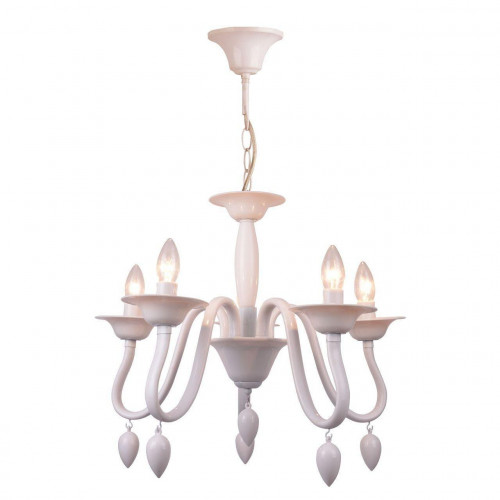 подвесная люстра toplight martina tl7310d-05wh в Сочи